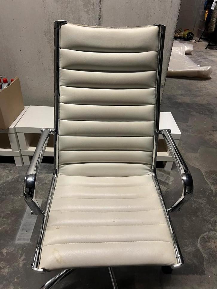 Bureaustoel Sigma, Huis en Inrichting, Bureaustoelen, Gebruikt, Bureaustoel, Wit, Ergonomisch, Ophalen