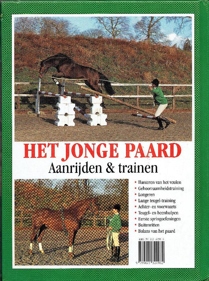 Het jonge paard. Aanrijden en trainen. Veelgebruikt boek., Boeken, Overige Boeken, Zo goed als nieuw, Ophalen of Verzenden