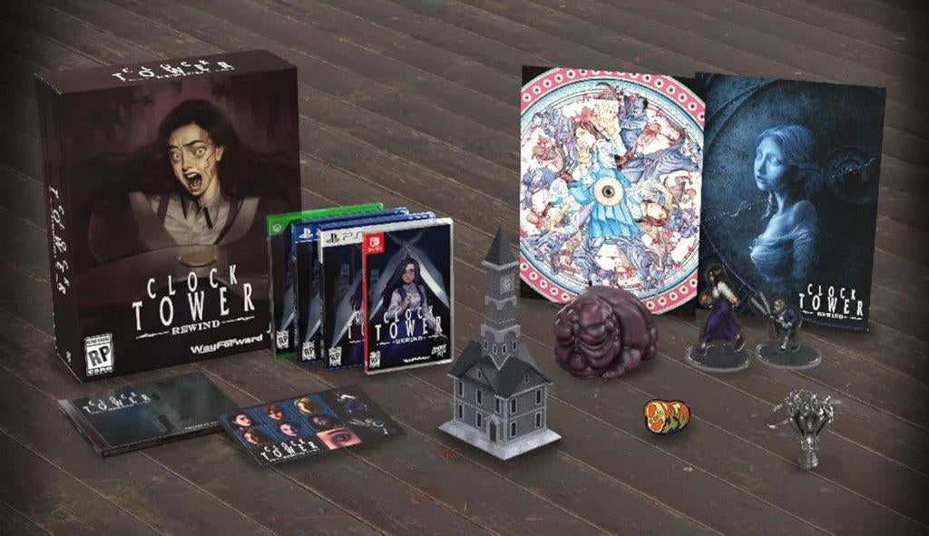 Clock Tower Rewind Collector's edition voor Ps4 / Ps5, Consoles de jeu & Jeux vidéo, Jeux | Sony PlayStation 4, Neuf, 1 joueur