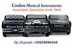 3 x knopaccordeon met rechte bassen, Muziek en Instrumenten, Accordeons, Overige merken, Ophalen of Verzenden, Zo goed als nieuw