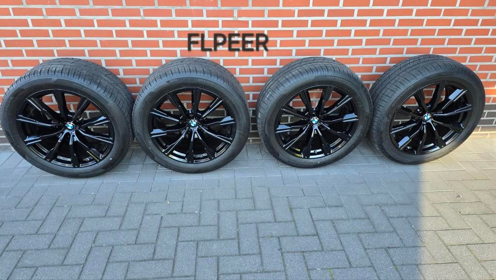 BMW styling 740M Originele Breedset velgen kleur zwart., Autos, BMW, Achat, X5, Noir, Particulier