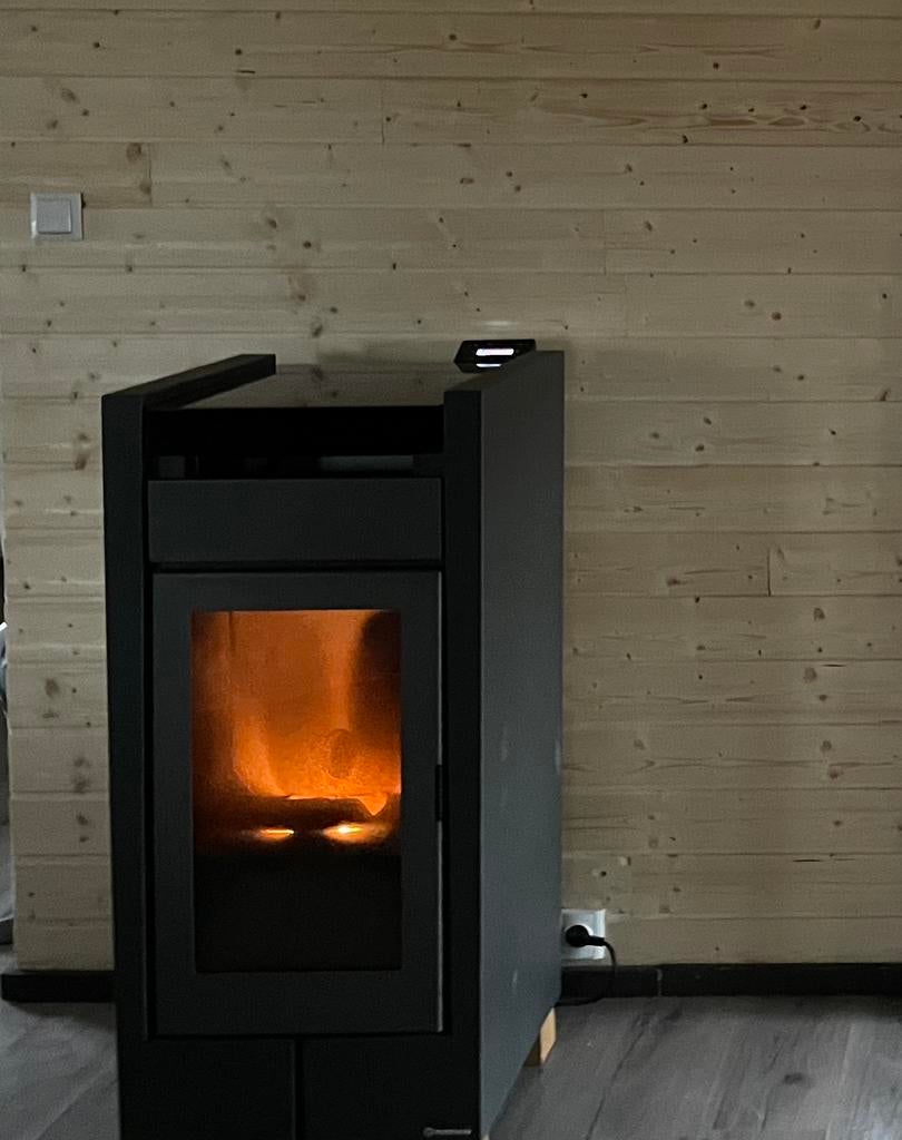 Thermorossi mood pelletkachel 11kw, Maison & Meubles, Poêles, Enlèvement, Poêle à granulés