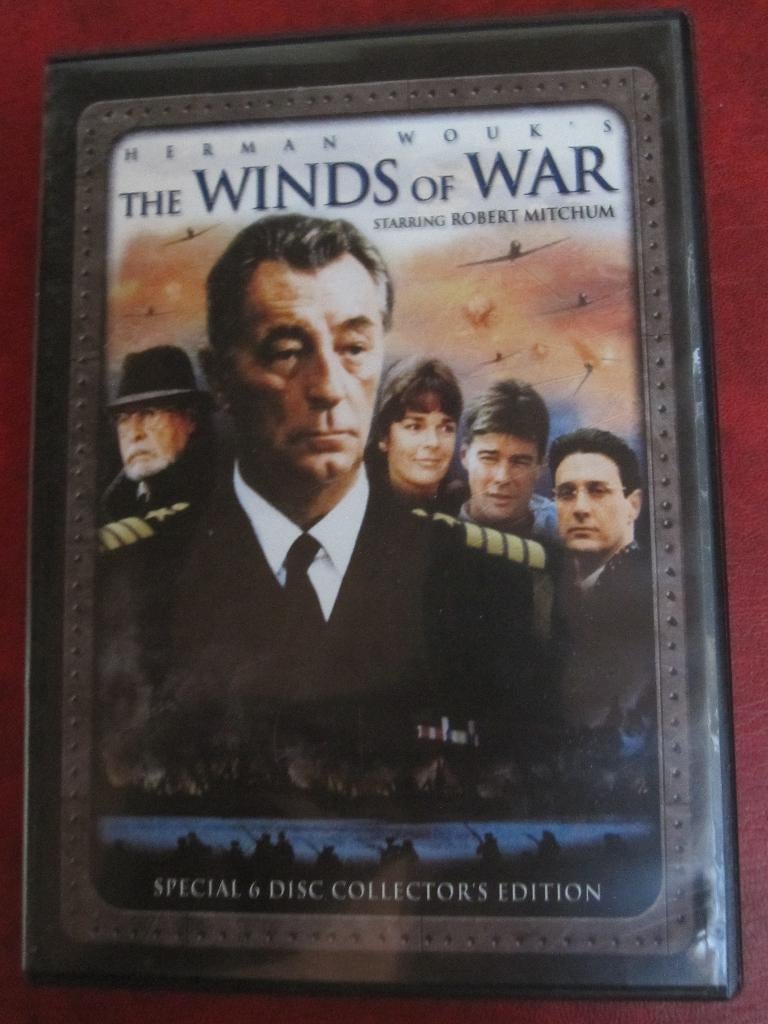 Les vents de la guerre (1983) 6 disques, Coffret, Comme neuf, À partir de 12 ans, Action et Aventure