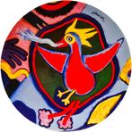 Assiette d'art Corneille G. 30 cm - Signée (1922-2010), Enlèvement ou Envoi