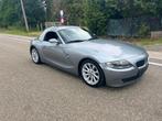 BMW Z4-2006-E85 Cabriolet avec toit rigide, Autos, BMW, Cuir, Argent ou Gris, 110 kW, Noir