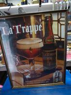 affiche trappiste la trappe  42 x 52, Collections, Enlèvement, Utilisé, Panneau, Plaque ou Plaquette publicitaire, La Trappe
