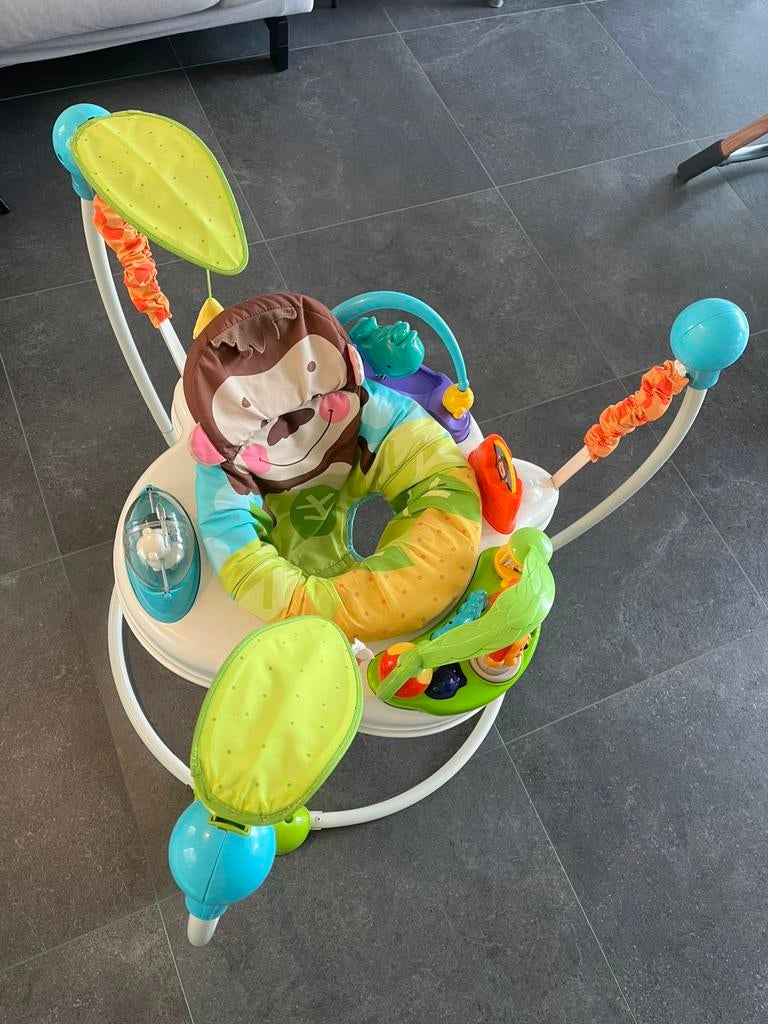 Fisher Price jumperoo, Kinderen en Baby's, Speelgoed | Babyspeelgoed, Ophalen, Gebruikt, Overige typen, Met licht