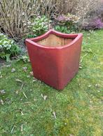 Pot en grès de couleur terra cota, Balcon, 40 cm ou plus, 40 à 70 cm, Poterie