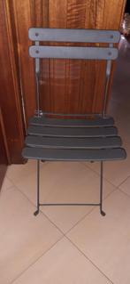 Chaises pliantes. Gris anthracite. X3. Neuf, Ophalen, Nieuw, Inklapbaar