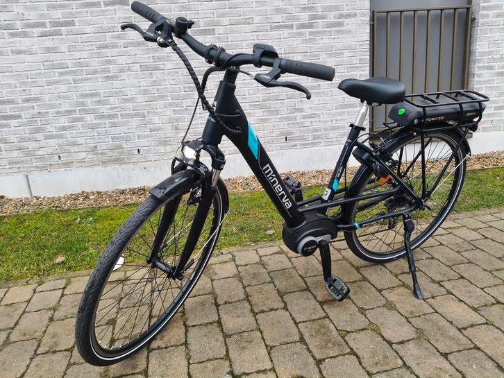 Elektrische damesfiets Minerva Bosch middenmotor 32km!!!, Vélos & Vélomoteurs, Vélos électriques, Enlèvement