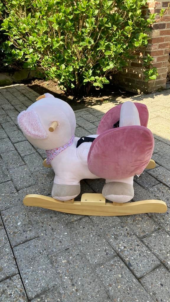 Kinder Schommelstoel Nattou, Kinderen en Baby's, Ophalen, Zo goed als nieuw