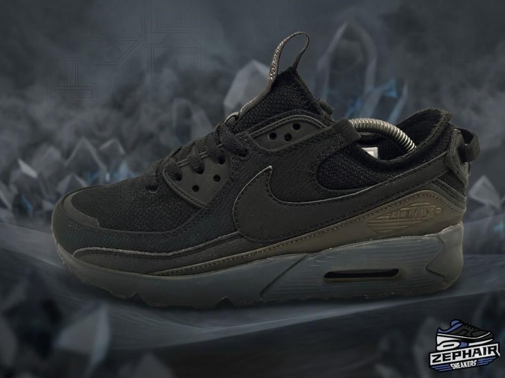 Nike Air Max 90 TerraScape 'Triple Black' EU41 2022, Zwart, Nike, Ophalen of Verzenden, Zo goed als nieuw