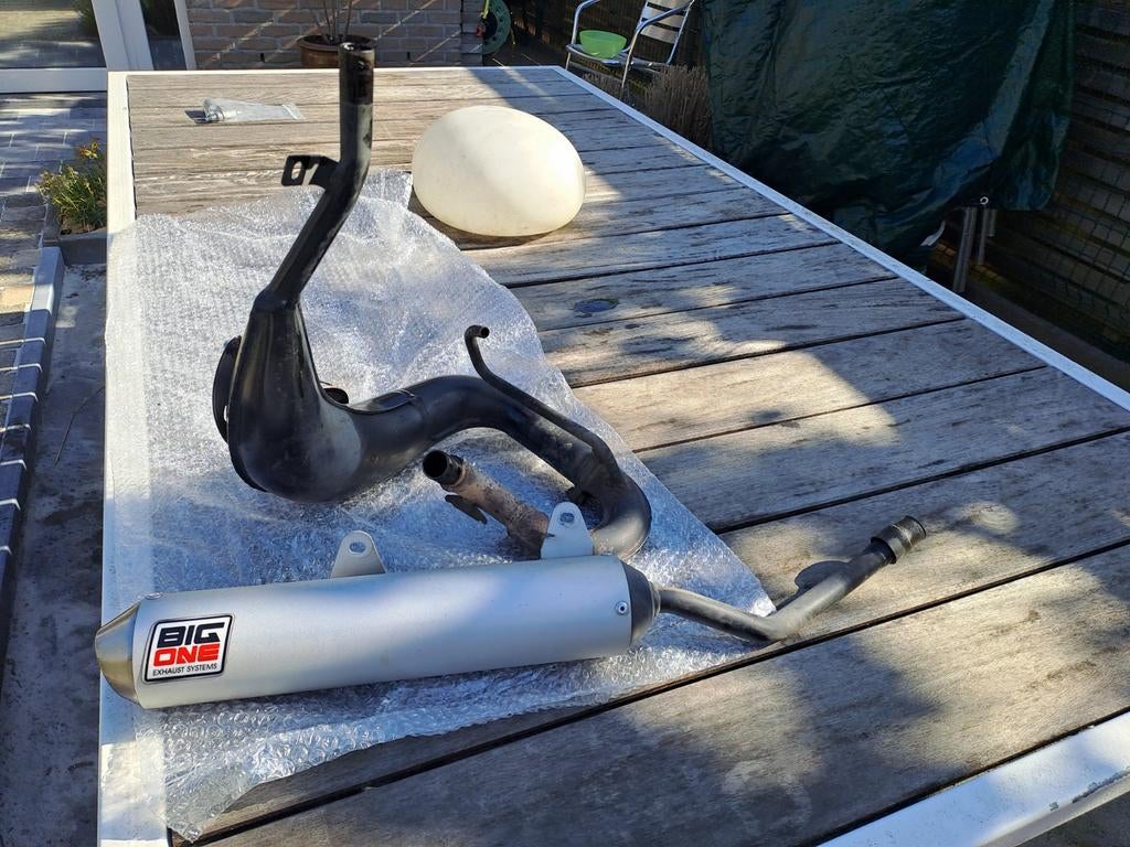 Sherco uitlaat, Fietsen en Brommers, Ophalen