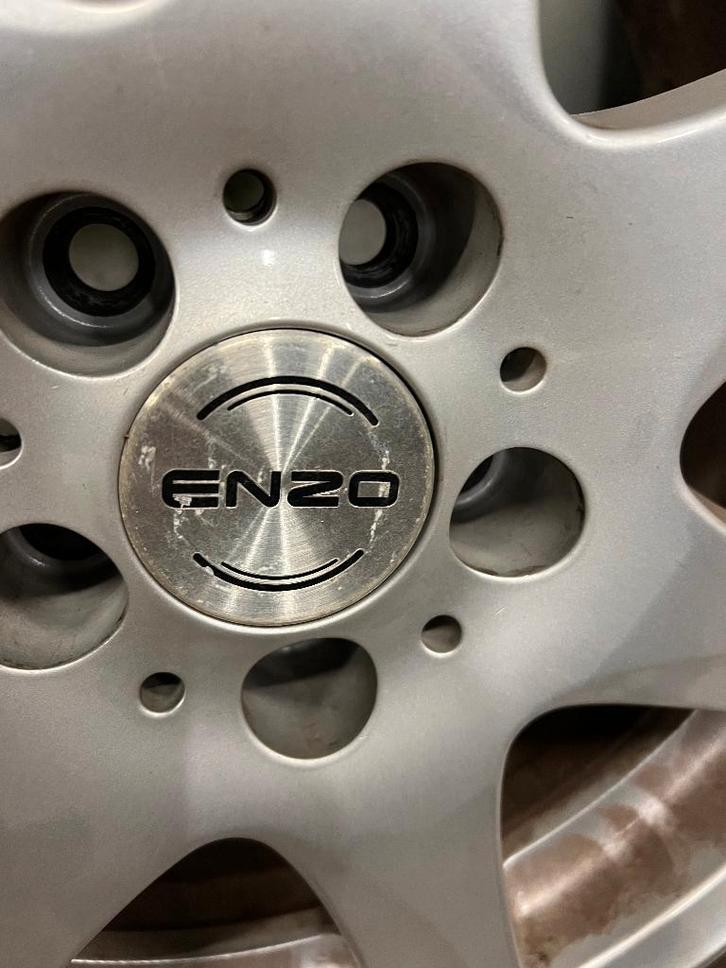 VELGEN ENZO (Incl. winterbanden), Auto-onderdelen, Banden en Velgen, Velg(en), Winterbanden, 16 inch, Gebruikt, Ophalen