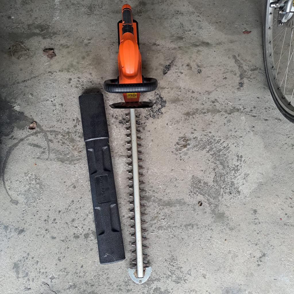 Accu heggenschaar Powerplus 20V met accu, Jardin & Terrasse, Taille-haies, Enlèvement, Comme neuf, Batterie