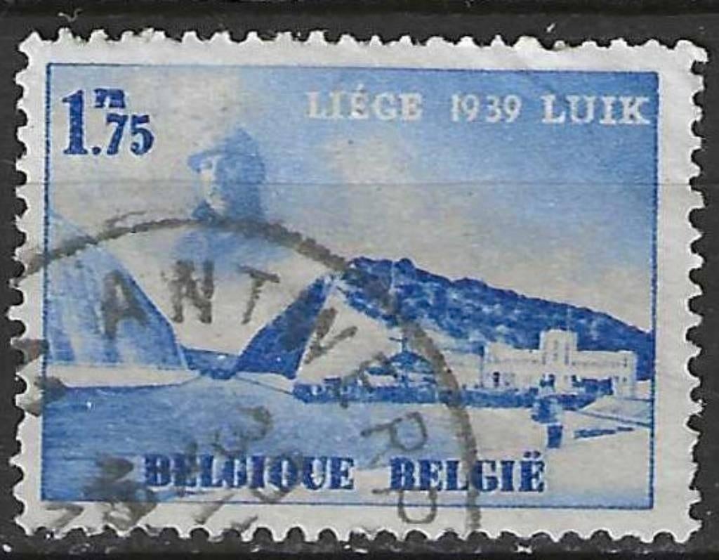 Belgie 1938 - Yvert/OBP 487 - Koning Albert (ST), Postzegels en Munten, Postzegels | Europa | België, Gestempeld, Koninklijk huis