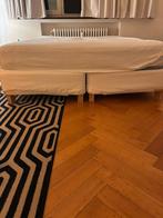Matrasbodem met poten + matras 160cm x 200cm., Ophalen, Tweepersoons, Zo goed als nieuw, Matras