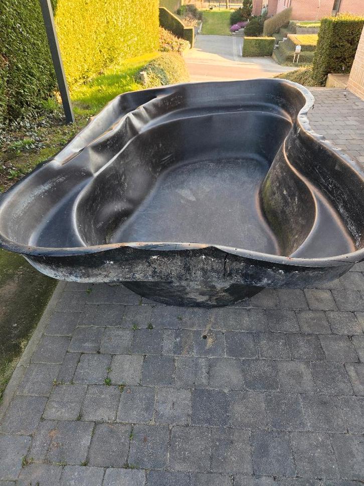 voorgevormde vijver in PVC, Jardin & Terrasse, Étangs, Utilisé, Enlèvement