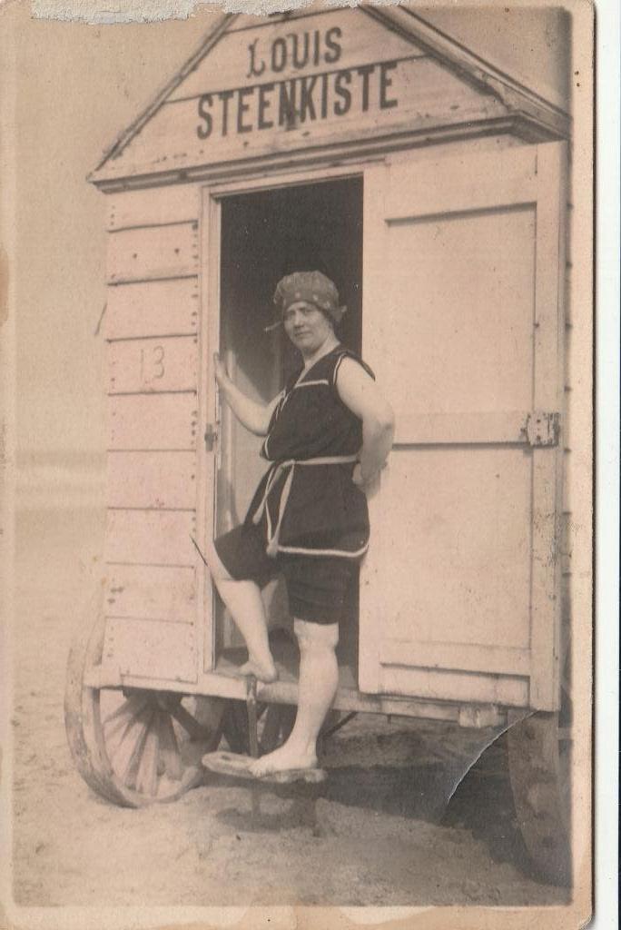 Carte postale De Panne, Collections, Envoi