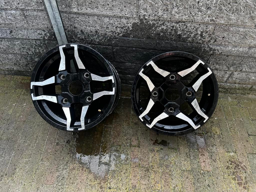 Can am quad velgen 4x155 14 inch, Ophalen, Zo goed als nieuw