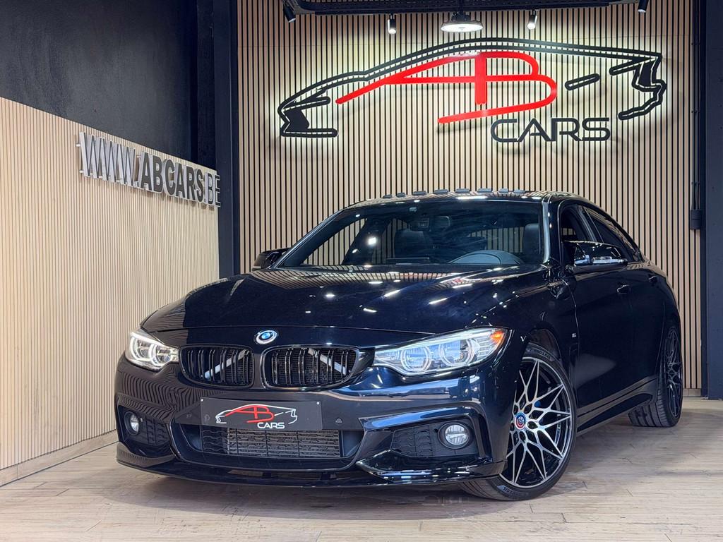 BMW 4 Serie 420 DAS * Gran Coupé * PACK M PERFORMANCE *, Autos, Cuir, Euro 6, Entreprise, Noir