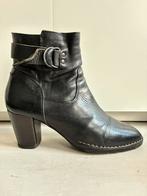 Portugese leren enkellaarsjes maat 41, Kleding | Dames, Schoenen, Zwart, Lage of Enkellaarzen, Ophalen of Verzenden, Gedragen