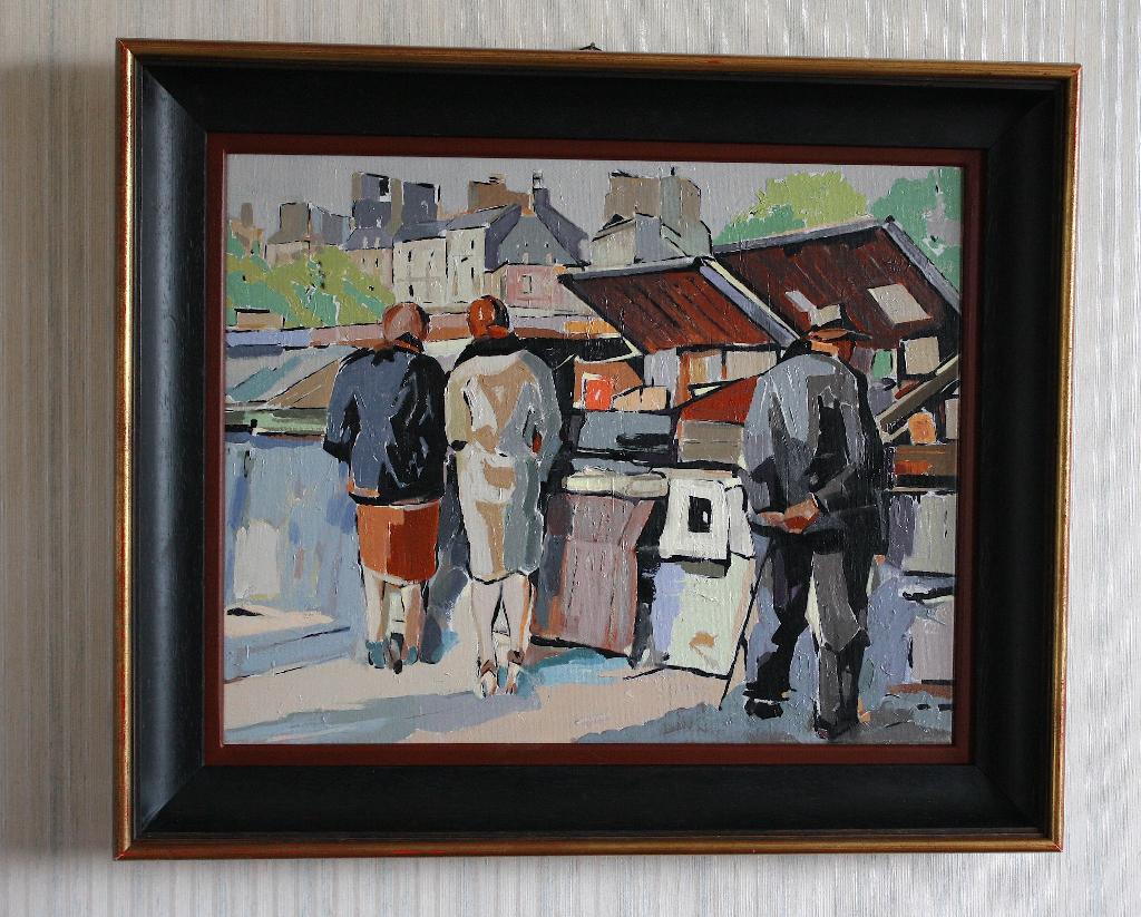 „Vintage” schilderij, Ophalen of Verzenden