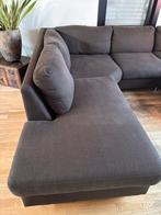 Grand canapé avec 2 grandes poches de rangement. Marron choc, Enlèvement