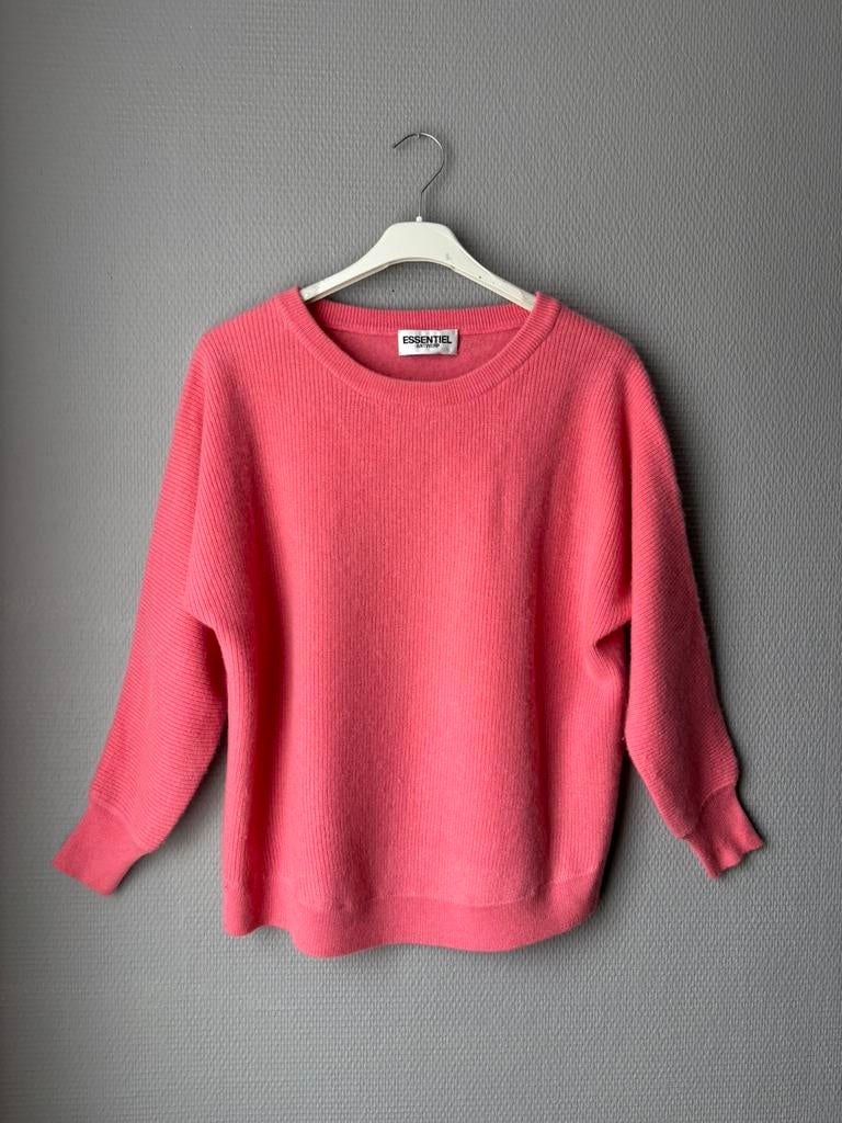 Essentiel Antwerp - 100% cachemire - S, Envoi, Comme neuf, Taille 36 (S), Rose