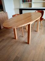 Eetkamertafel, Ophalen, Gebruikt, 50 tot 100 cm, 150 tot 200 cm