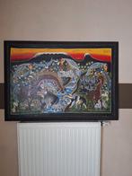 Handgeschilderde schilderij, Ophalen