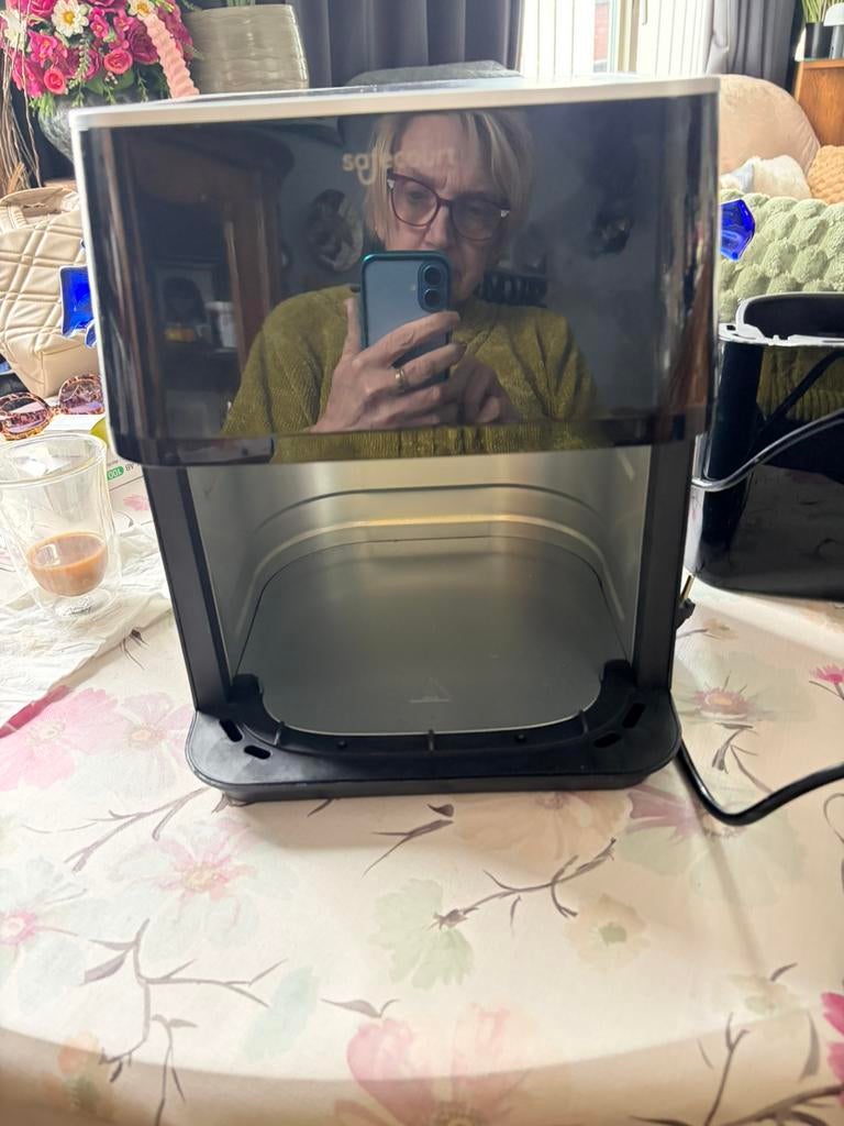 Safecourt airfryer xl uitstekende staat niet voor courrier, Ophalen, Zo goed als nieuw, Airfryer, 750 t/m 999 gram