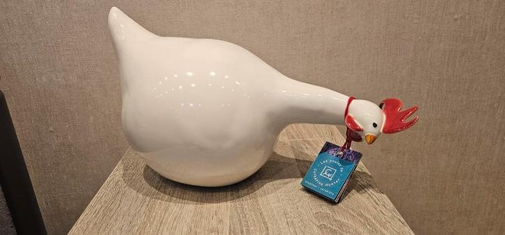 Poule Catherine Hunter "Hélene" Grand modèle, Collections, Collections Animaux, Neuf, Statue ou Figurine, Animal de ferme, Enlèvement ou Envoi