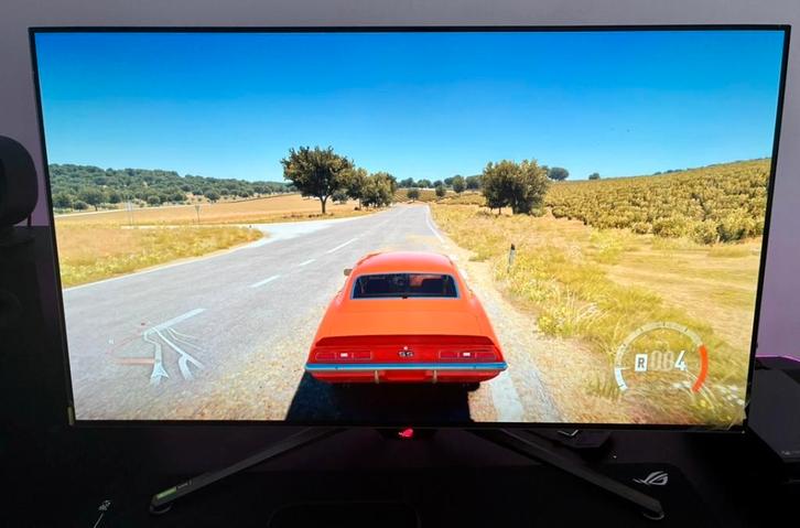 Moniteur de jeu Asus ROG 4K OLED 48 pouces, Informatique & Logiciels, Moniteurs, Comme neuf, 101 à 150 Hz, DisplayPort, HDMI, Gaming