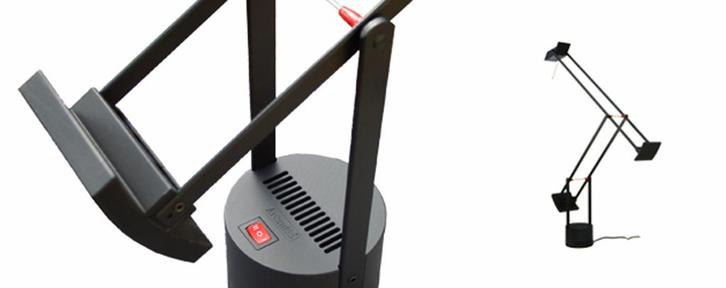 Artemide tizio 35 zwart, Huis en Inrichting, Lampen | Tafellampen, Nieuw, 50 tot 75 cm, Kunststof, Metaal, Ophalen of Verzenden