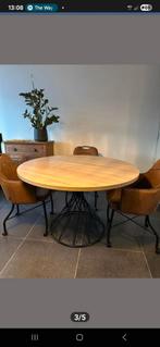 Ronde eettafel, Ophalen