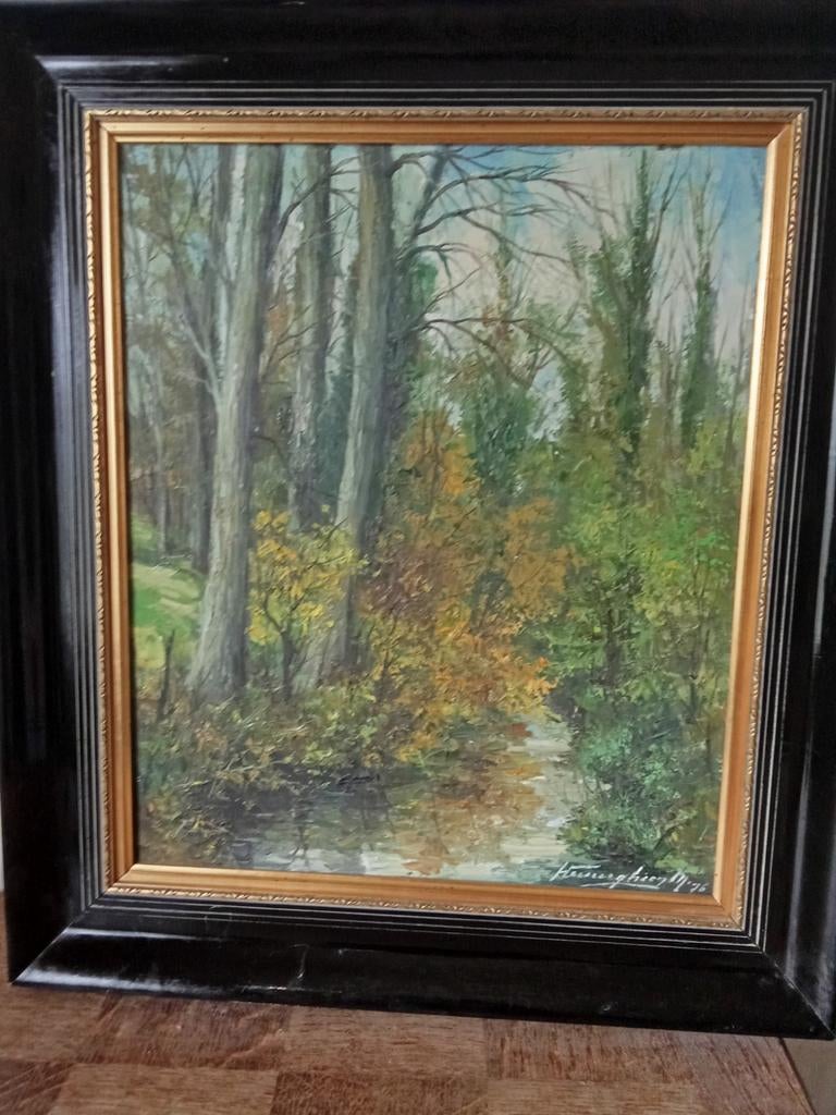 Antiek schilderij, Ophalen