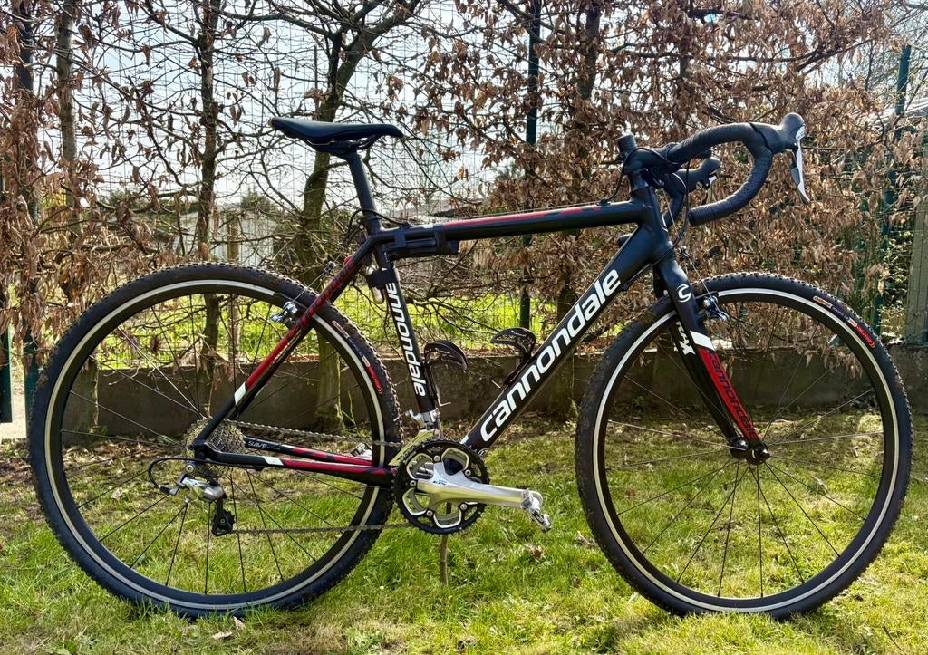 Cannondale CAADX Crossfiets (Maat 51) – Shimano 105, Fietsen en Brommers, Fietsen | Crossfietsen en BMX, Gebruikt, Aluminium, V-brakes