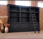 Belle bibliothèque/meuble de bibliothèque de 300 cm LIVRAISO, Avec tablette(s), 200 cm ou plus, Comme neuf, Landelijk