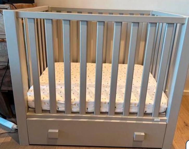 Parc bébé en bois, Enfants & Bébés, Parcs, Utilisé, Réglable en hauteur, Tiroir, Enlèvement