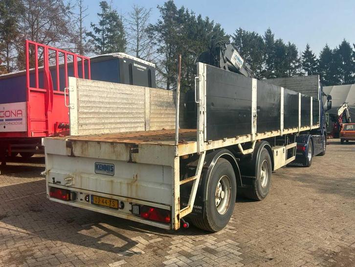 2007 kennis TBD.238.C-B Oplegger met Kennis 14.000 kraan, Auto's, Vrachtwagens, Bedrijf, Aanhangers en Opleggers, Overige brandstoffen