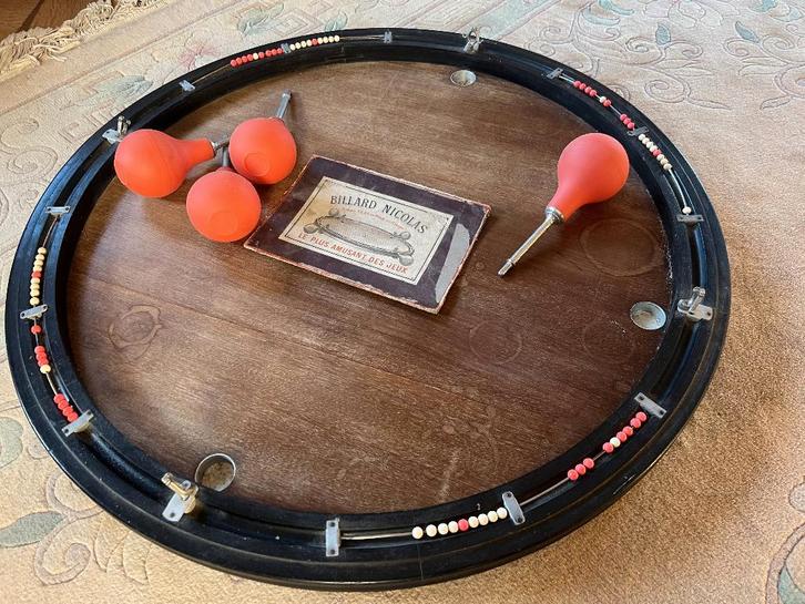 Jeu Billard Nicolas vintage, Antiquités & Art, Curiosités & Brocante, Enlèvement