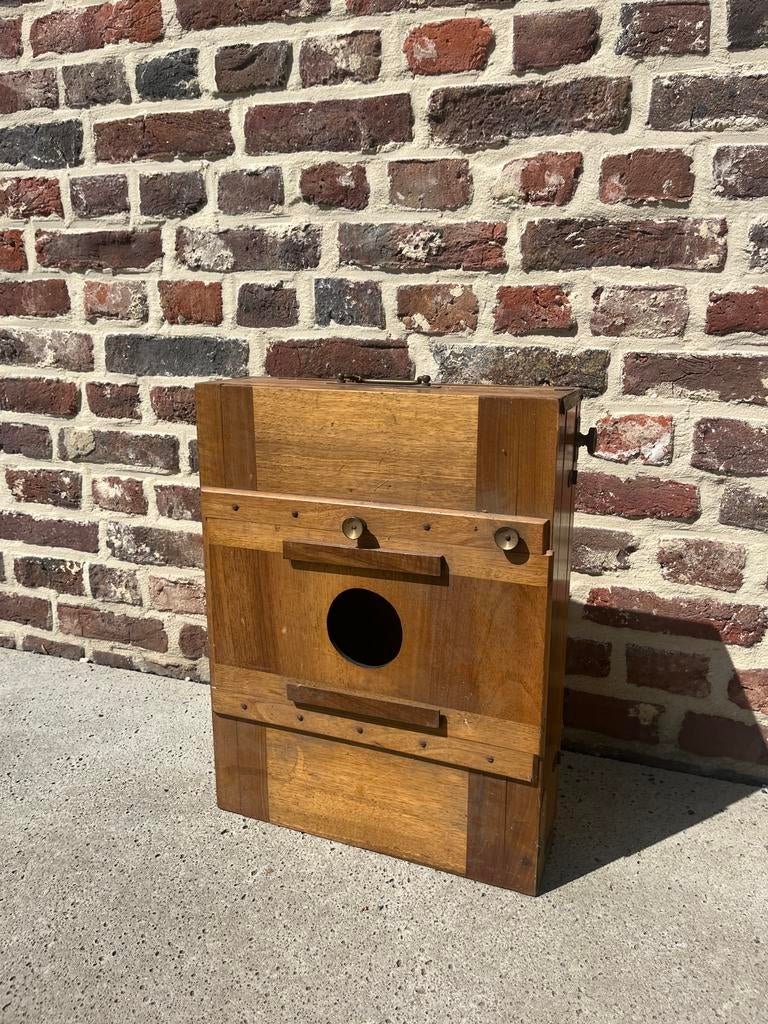 Een oude houten fototoestel begin 20ste eeuw, Ophalen of Verzenden