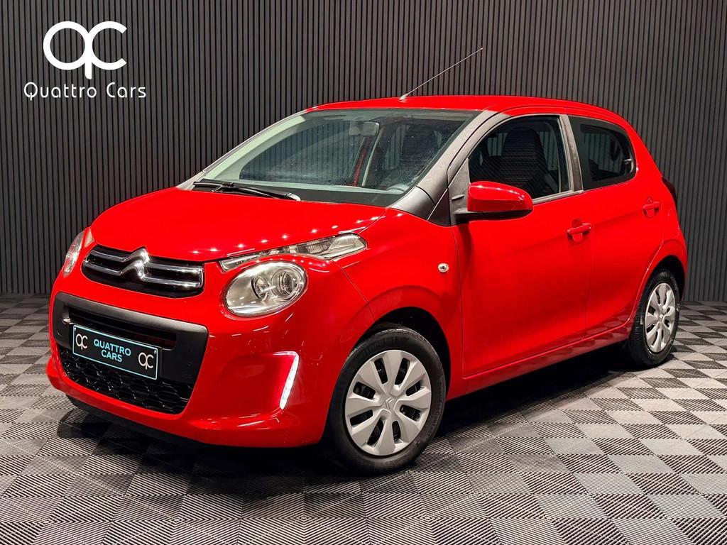 Citroën C1 1.0 VTi - 5 Portes - 33.000 KM - Garantie 12 Moi, Autos, Rouge, Electronic Stability Program (ESP), Achat, 998 cm³
