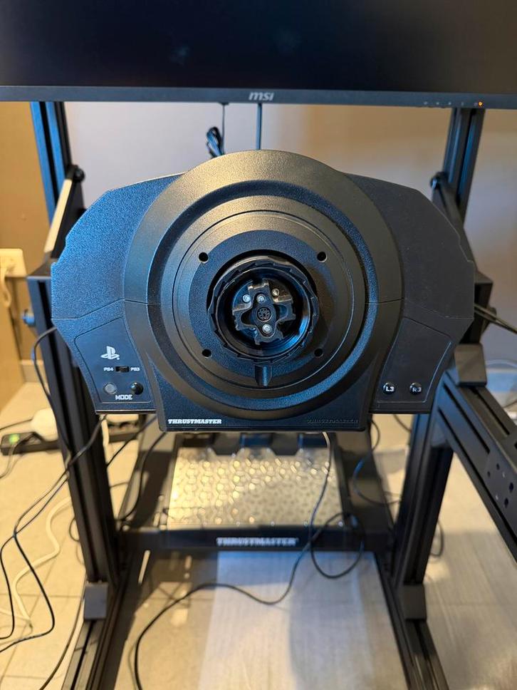 Thrustmaster T300RS + 2Stuurwielen,  F1/GT stuur + SimHub, Games en Spelcomputers, Spelcomputers | Overige Accessoires, Zo goed als nieuw