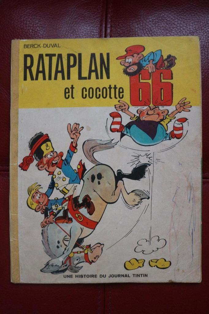 BD RATAPLAN 3 ET COCOTTE 66 EO 1968, Livres, BD, Une BD, Enlèvement ou Envoi