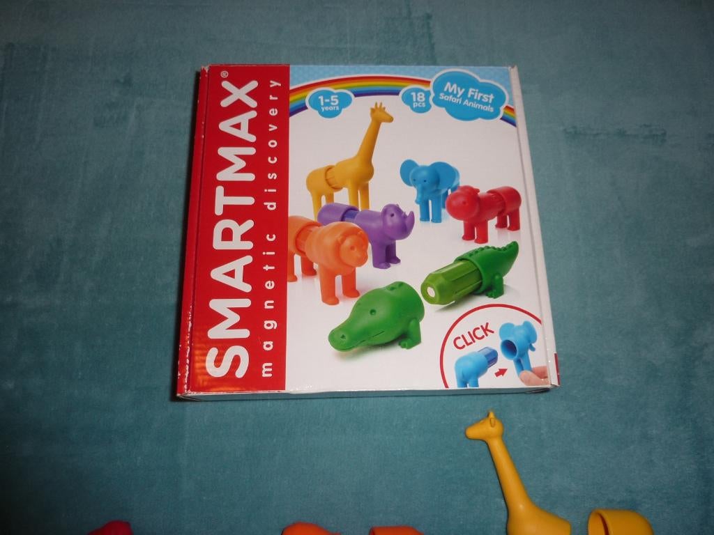 SmartMax magnetic discovery My First Safari Animals, Enfants & Bébés, Jouets | Éducatifs & Créatifs, Neuf, Construction, Compter