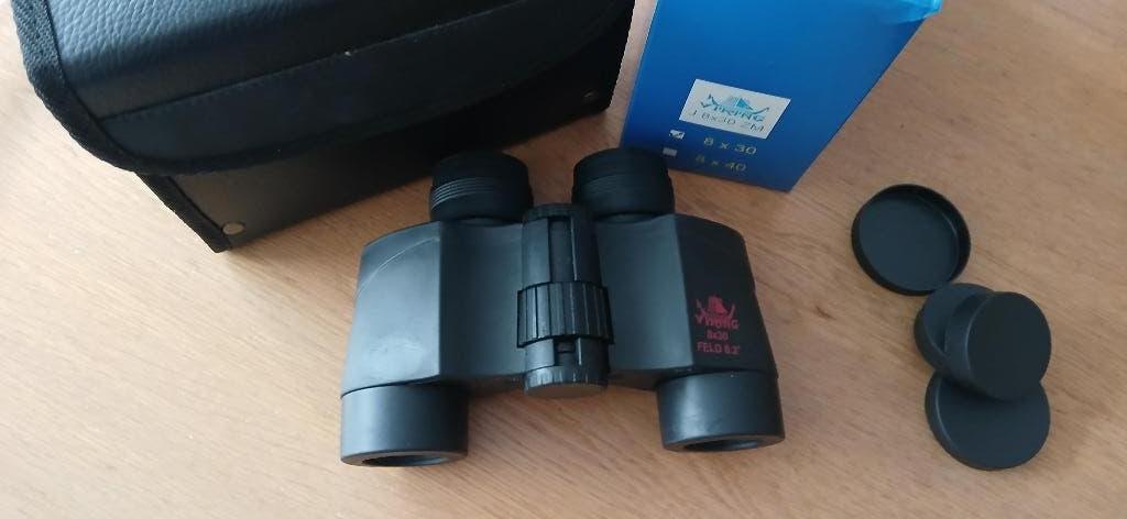 jumelles Viking 8x30, Neuf, Enlèvement ou Envoi, Avec housse ou sac, Prisme de Porro (coudées)