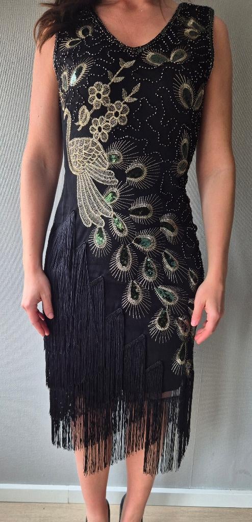 Great Gatsby/Peaky Blinders/Charleston - 30's dress - maat S, Kleding | Dames, Carnavalskleding en Feestkleding, Nieuw, Kleding