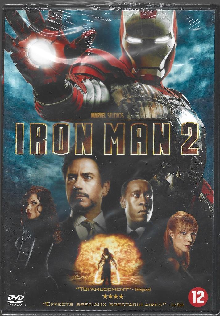 Iron Man 2, CD & DVD, DVD | Action, Neuf, dans son emballage, Action, À partir de 12 ans, Enlèvement ou Envoi